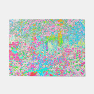 Paillasson Lever de soleil d'Aqua et de Rose chaud dans My Ru