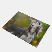 Paillasson Lévrier Saluki. (Incliné)