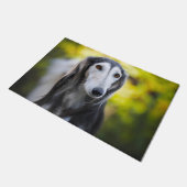 Paillasson Lévrier Saluki. (Incliné)