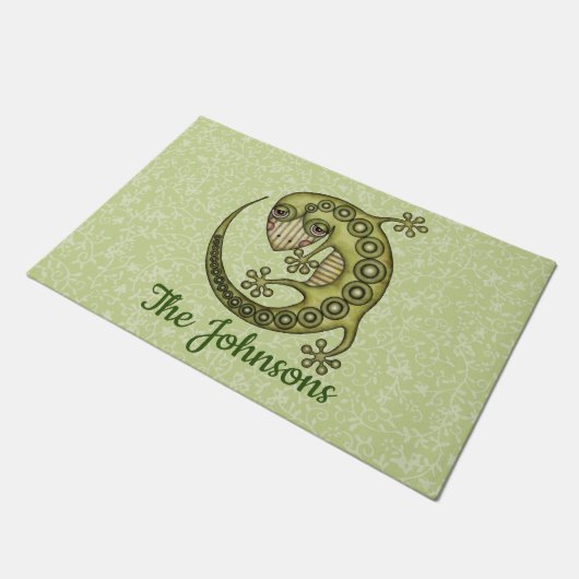 Paillasson Lézard vert (Incliné)