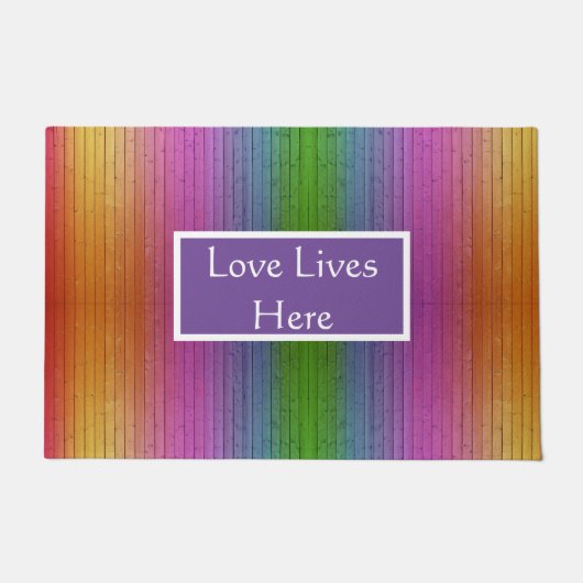 PAILLASSON LGBTQ+ DOORMAT (Devant)