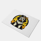 Paillasson Lhasapoo chien halloween (Incliné)