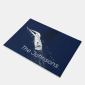 Paillasson Liberté de la voile Vue de l'oeil des oiseaux (Incliné)