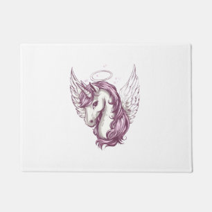 Paillasson Licorne à halo angélique (1)