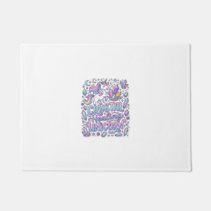 Paillasson Licorne Cristal Guérison Cadeau Licorne Idée Vecto