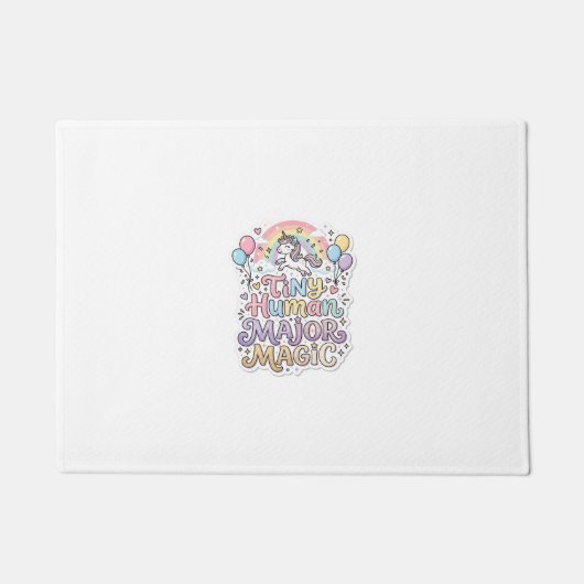 Paillasson Licorne Tiny Human Major Magic Premium Vector Vect (Devant)