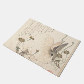 Paillasson Lièvre Et Dandelion Kubo Shunman (Incliné)