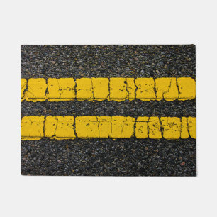 Paillasson Ligne double jaune