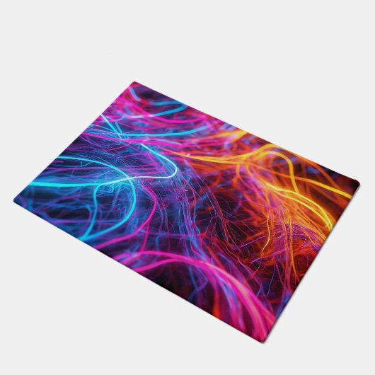 Paillasson Lignes de néon (Incliné)