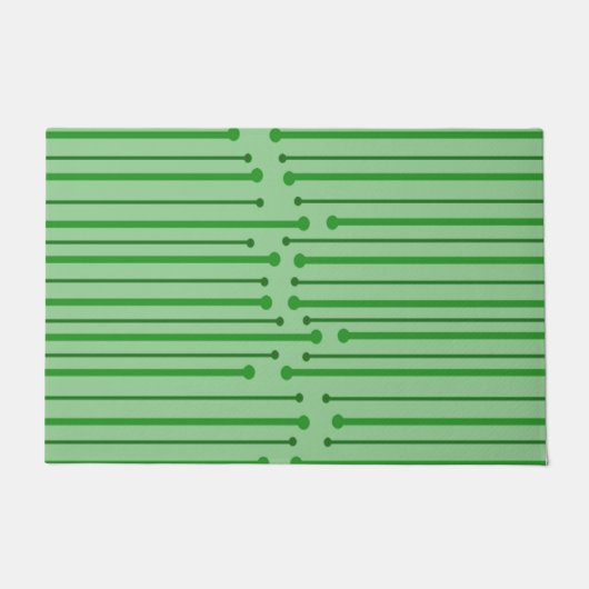 Paillasson Lignes inspirées MCM  (Devant)