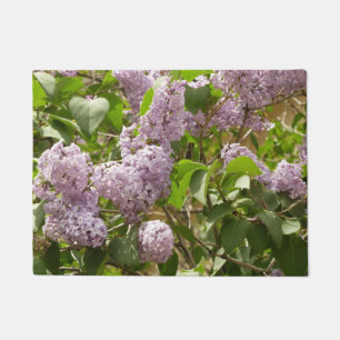 Paillasson Lilac Bush Belles fleurs de printemps violettes