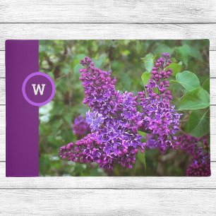 Paillasson Lilacs violets lors d'un Printemps Personnalisé