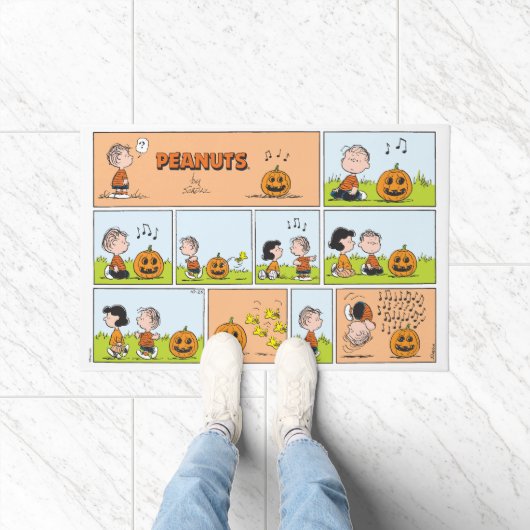 Paillasson Linus & Lucy | Chanter Jack-O-Lantern (Intérieur)