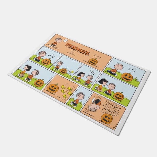 Paillasson Linus & Lucy | Chanter Jack-O-Lantern (Incliné)