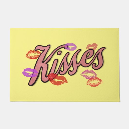 PAILLASSON LIP KISSES (Devant)
