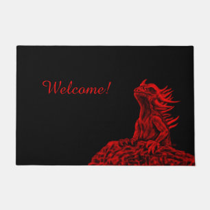 Paillasson Little red Dragon