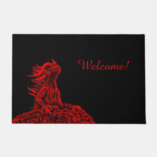 Paillasson Little red Dragon