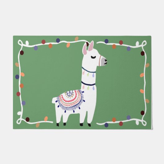 Paillasson Llama Doormat, Lazy Animal Doormat (Devant)