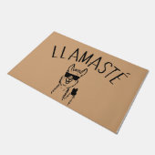 Paillasson Llamaste Doormat, Llama Welcome Mat (Incliné)