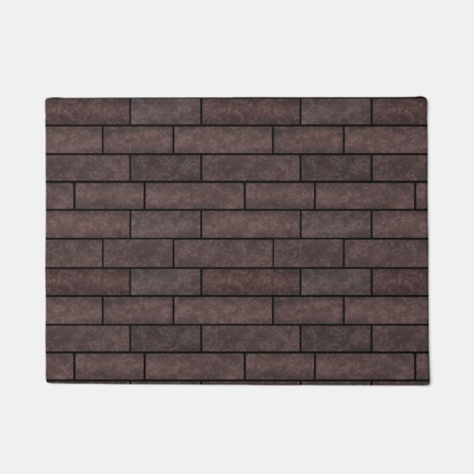 Paillasson Loft, brique, brique brune (Devant)