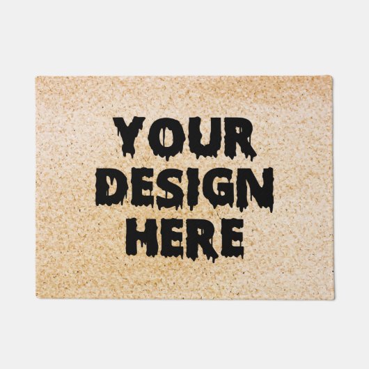 Paillasson Logo de design customisé Entrée commerciale (Devant)