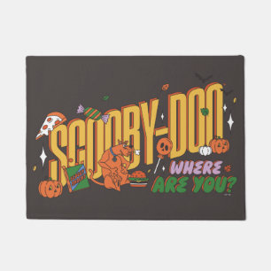Paillasson Logo de friandise d'Halloween de Scooby-Doo