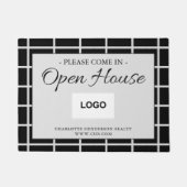 Paillasson Logo de l'immobilier Open House Moderne (Devant)