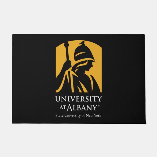 Paillasson Logo de l'Université d'Albany (Devant)
