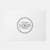 Paillasson Logo d'entreprise personnalisé (Devant)