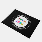 Paillasson Logo d'entreprise personnalisé et format texte de  (Incliné)