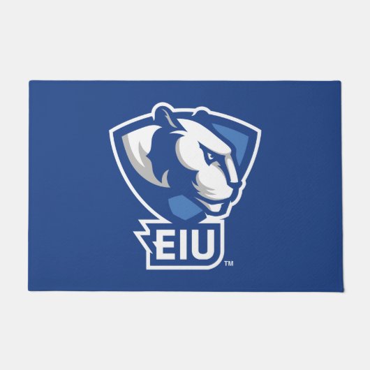 Paillasson Logo Eastern Illinois University Panthers (Devant)