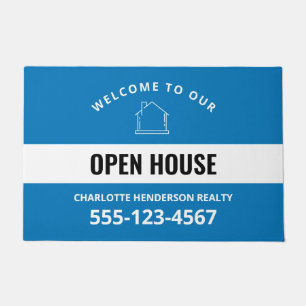 Paillasson Logo immobilier Open House