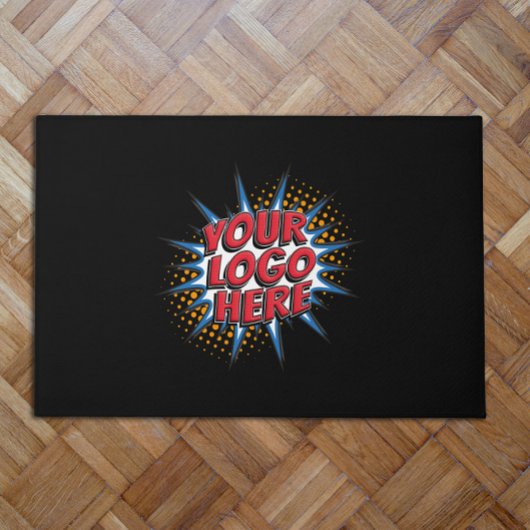 Paillasson Logo Personnalisé, Couleur Personnalisée Porte Mat