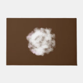 Paillasson Logo personnalisé simple et élégant ici société d (Devant)