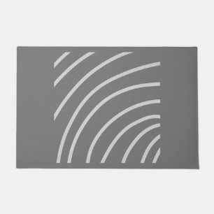 Paillasson Logo personnalisé simple et élégant ici société t 