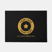 Paillasson Logo Professionnel Personnalisé Et Site Web Entrep (Devant)