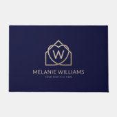 Paillasson Logo Promotionnel immobilier moderne (Devant)