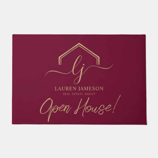 Paillasson Logo Promotionnel immobilier moderne (Devant)