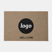 Paillasson Logo Simple Avec Format Texte Business Welcome Doo (Devant)