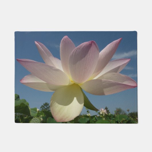 Paillasson Lotus Flower et Blue Sky II (Devant)