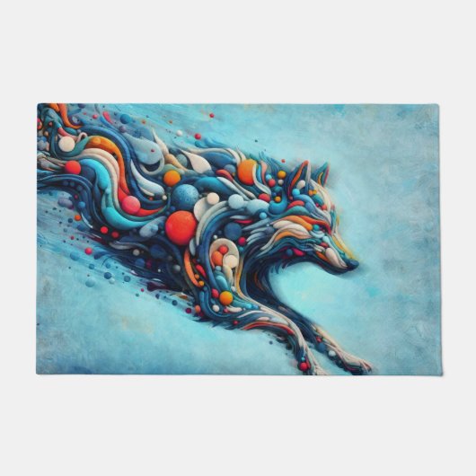 Paillasson Loup (Devant)