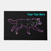 Paillasson Loup électrique (Devant)