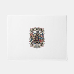Paillasson Loup-garou patriotique Patriote Horreur Monstre Pa