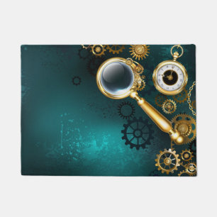 Paillasson Loupe en style Steampunk