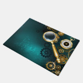 Paillasson Loupe en style Steampunk (Incliné)