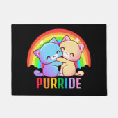 Paillasson Love Cats Rainbow (Devant)