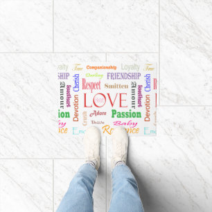 Paillasson Love Synonyms par Shirley Taylor