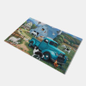 Paillasson Lovely Farm Life Mat, Farmer Cadeau (Incliné)