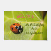 Paillasson Lucky coloré Ladybug (Devant)