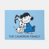 Paillasson Lucy Hugging Snoopy (Devant)